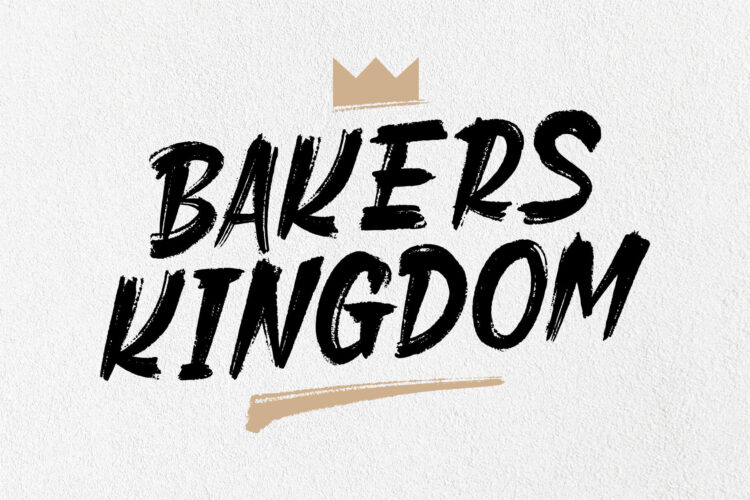 Dry Brush All Caps Font