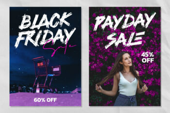 Dry Brush All Caps Font