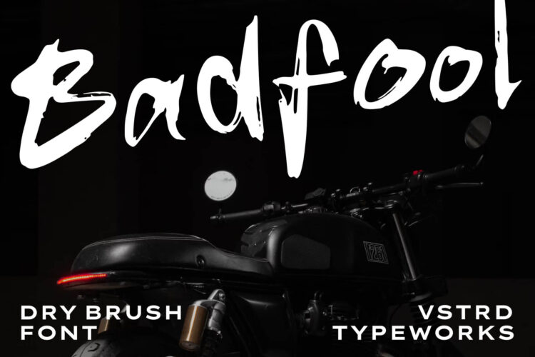 dry brush scribble font