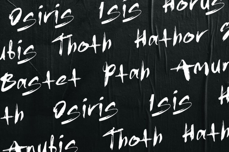 dry brush scribble font