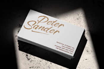 Dry Brush Handwritten Script Font