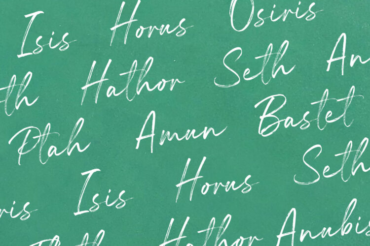 dry brush script font