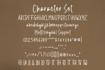 Playful Brush Handwritten Font