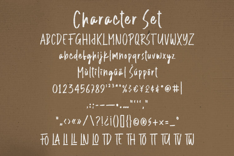 Playful Brush Handwritten Font