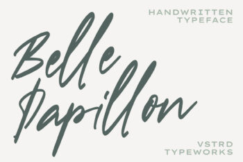Elegant & Natural Handwritten Typeface