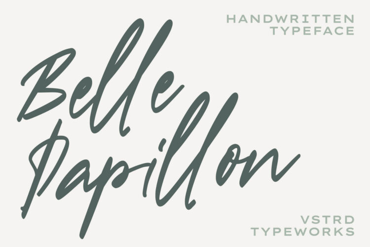 Elegant & Natural Handwritten Typeface