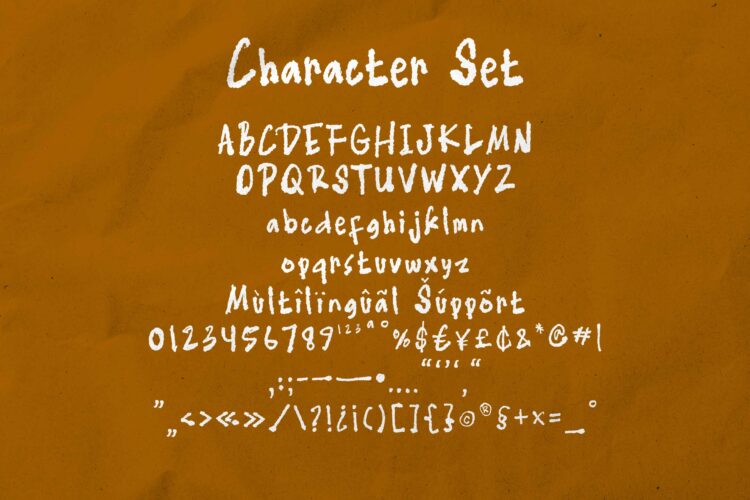 Jittery Handwritten Font