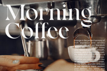 Sophisticated Serif Typeface